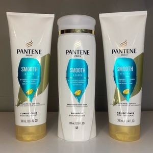 Pantene Pro-V Smooth & Sleek Shampoo & Conditioner Set